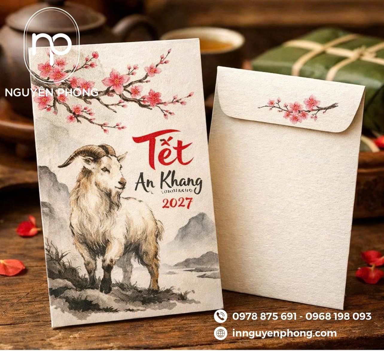 Mẫu lì xì thương hiệu